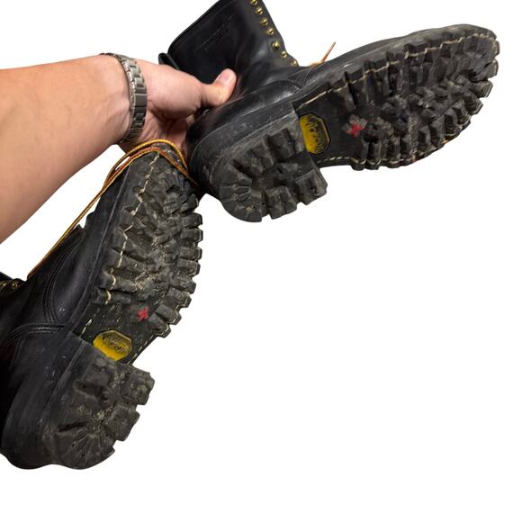 White’s Hathorn Boots Explorer Smoke Chaser Jumper Logger Mens Work Boots 10 D?? - Picture 5 of 8